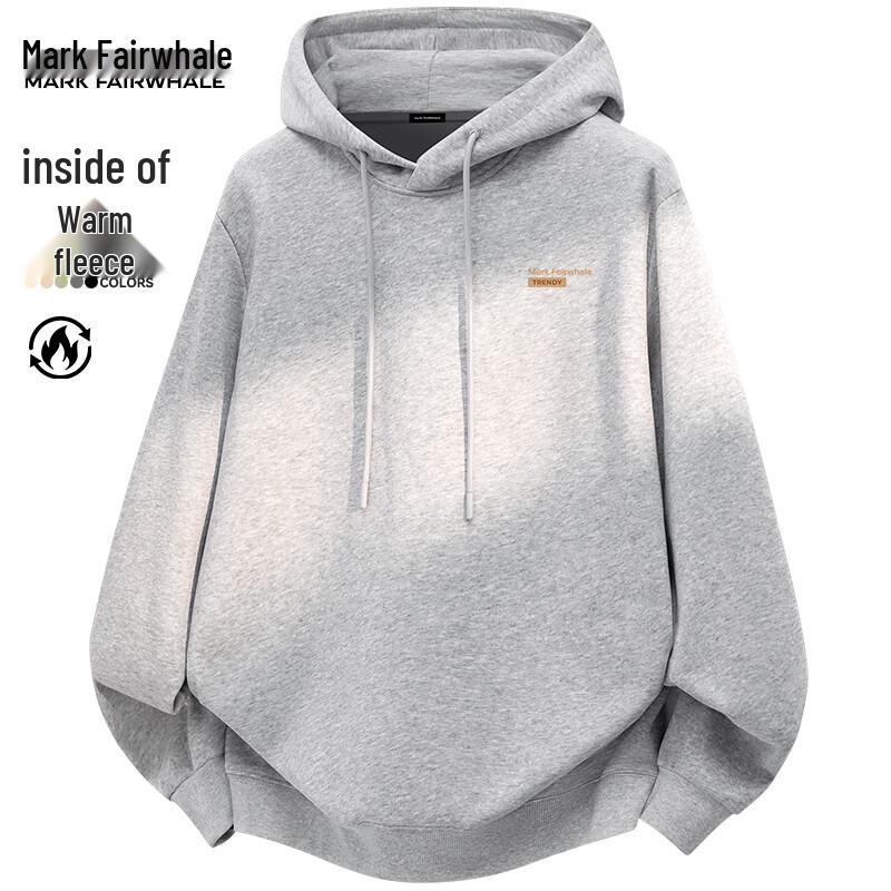 Mark Fairwhale Men's Oversize Fleece Lined Hoodie