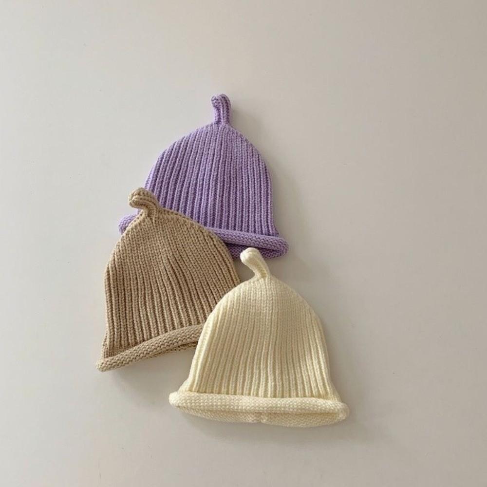 Korean Style Baby Hat Keep Warm Baby Beanie Hats Cute Baby Knit Cap Winter