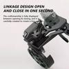 1/2Pcs Water Cup Bracket Holder Accessories Foldable Turntable Motorcycle Cup Holder For Handlebar Motorcycles Bottle Holder