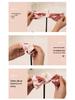 Anti-UV Folding Parasol: Fresh Black Glue Umbrella for Sun and Rain