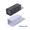 Clear PE Film Jewelry & Nail Storage Box