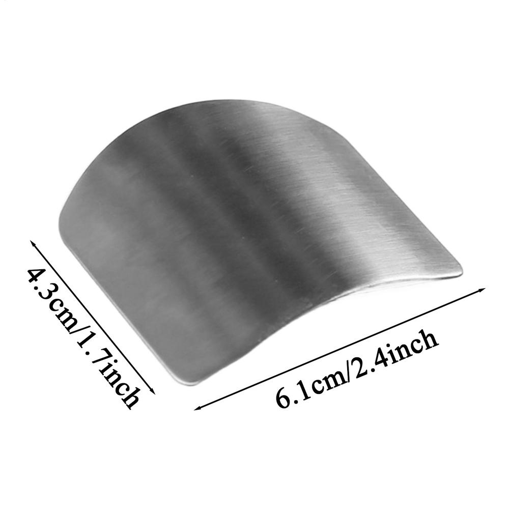 

Finger Guards 1PC Stainless Steel Finger Protector for Cutting Hand Protector Finger Protector Avoid Injury Safe Chopping Tools