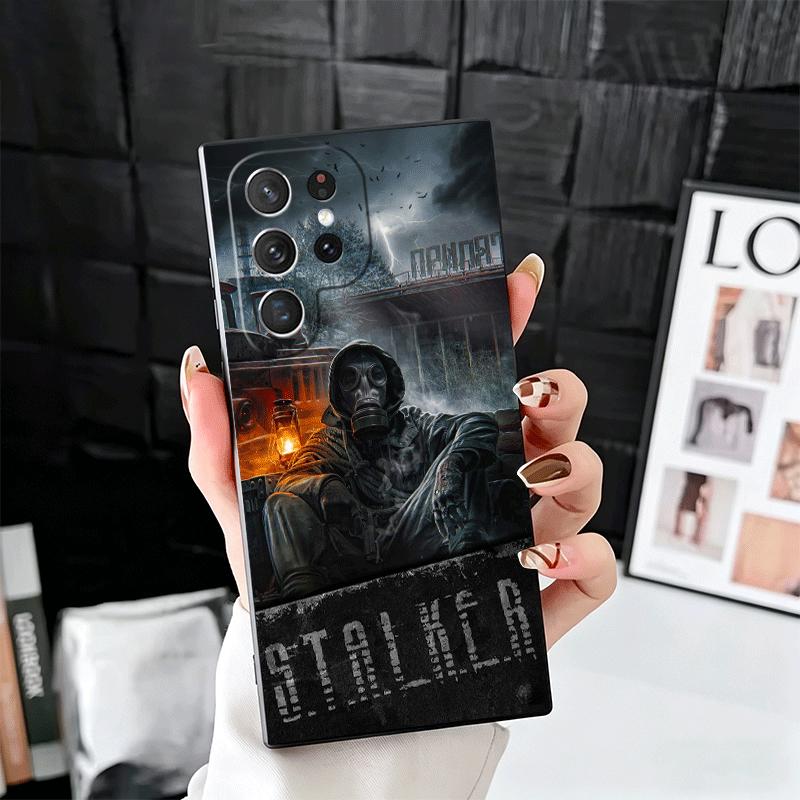 S-Stalker Game Cool Soft Phone Case for Samsung Galaxy S26 S25 Edge S24 Ultra S23 Plus S22 S21 FE S20 Black Cover Back Shell