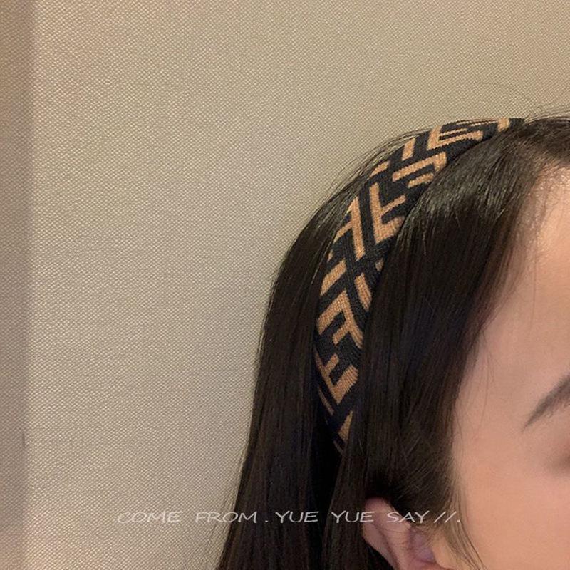 Retro Vintage Letter FF Versatile Hair Headband