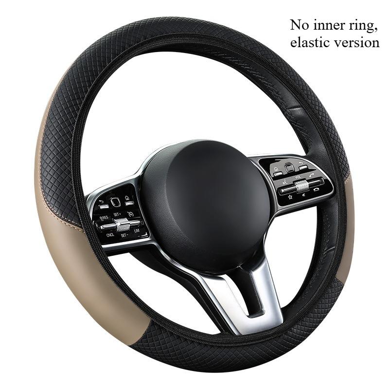 Universal Car Steering Wheel Cover No Inner Ring All-Season Interior Decoration Handle Cover for Vehicle Accessories