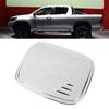 Fuel Tank Cap Cover Electrosilvering Trim Car Sticker Fit for Toyota Hilux Revo 4WD 20152017