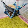 Meerschweinchen Sommer Hängematte Warmes Bett Versteckhaus Käfig Nest für Gleitbeutler Frettchen Eichhörnchen Einfach zu bedienen