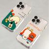 Cartoon Cute Phone Case FUNDA For Samsung Galaxy S25 Ultra S24 FE S23 S22 Plus Clear Shockproof Soft Bumper SSEBONG