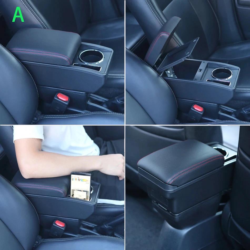 For Chevrolet Spark Armrest Box For Chevrolet Spark 3 III Aveo T200 Car Armrest Storage Box Cup Holder Retrofit Car Accessories