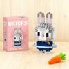 Building Blocks Zootopia Cute Animated Character Assembly Miniature ABS Material Assembly DIY Assembly Dolls Children's Gift Presents