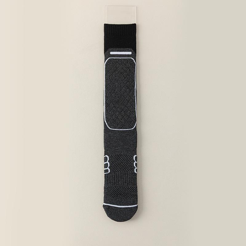 Men's Winter New Thickened Professional Outdoor Mountaineering Skiing Cold Calf Socks