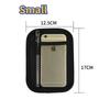 Self Adhesive Car Seat Net Pocket Holder, Universal Sticky Storage Pocket for Phone Purse Card Car Seat Back Side Door Organizer