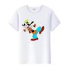 Fashion Cartoon Goofy Goof Clothes Oversized T-shirt Summer White Tees 90S Tops Harajuku Blouses Tshirt Unisex