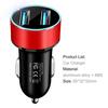 Car Charger Portable Easy to Use Aluminum Alloy 3.1A 2 USB High-speed Charge Auto Charger Daily Use