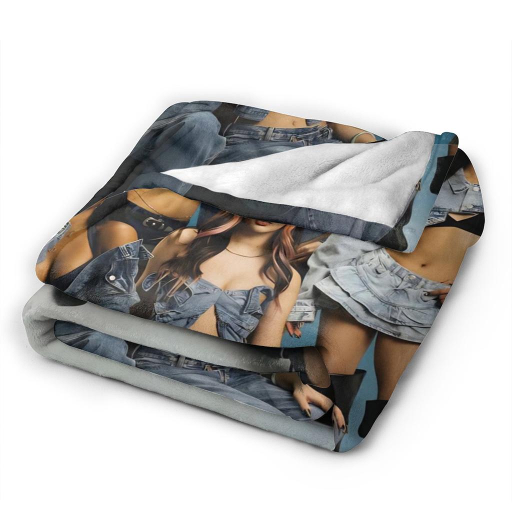 Katseye Music Girl Group Blanket Quality Soft Cozy Throw Blanket Autumn Travel Couch Bed Funny Bedspread