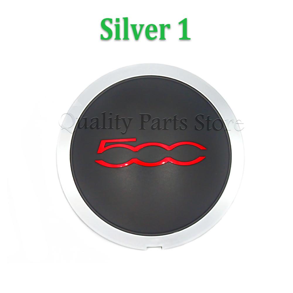 

New Car Hubcap Wheels Centre Hub Cap For Fiat 500 Car Dust Cover Wheel Hub Cap Replacement 133mm 51884863 68078419AC 68078421AC
