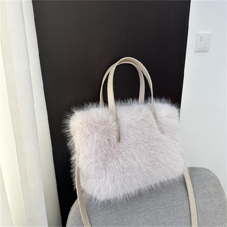 Versatile Plush Shoulder Bag Convenient and Practical Crossbody Bags Handbag