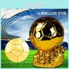 Réplica do Troféu Ballon D'or da Copa do Mundo do Catar 2022 Lembrança