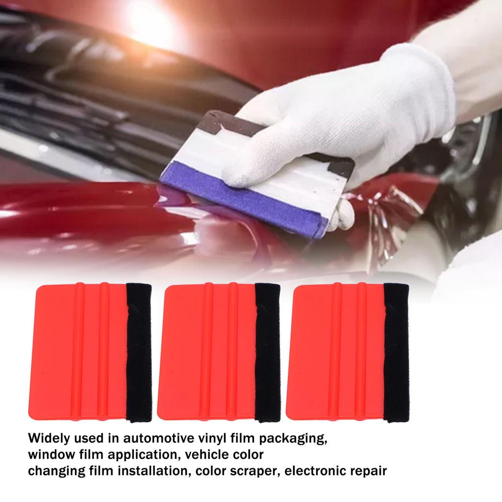 10Pcs Car   Scraper Scratch Resistant Professional   Felt Squeegee for   Film Packaging Electronic Repair