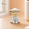 Sheep Desk Accessory 3D Printed Figurine, Mini Statue for Decor, Animal Figurine Sitting Lamp Sculpture Ornament, Gift Lovers Small