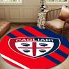 Football Cagliari Design Round Mat Home Decor, Chair Rug For livingroom,Bedroom, Doormat Home Decor Birthday Gift Christmas Gifts