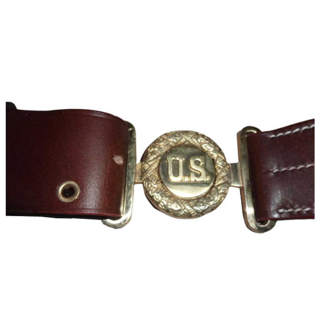 US1912 .45 1911 Pistol Holster with Belt &Double Mag. Pouch Set - Repro 0S-8HM7-UVH4