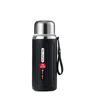 Stainless Steel Insulated Bottle With Cup and Carry Lanyard Beverages Vacuum Flasks For Backpacks Car Travel Portable