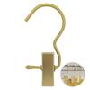 Aluminum Alloy Multi Purpose Hanging Hooks Non Slip Non Marking for Clothes Hats Trousers Socks Towels Bathroom Wardrobe Kitchen