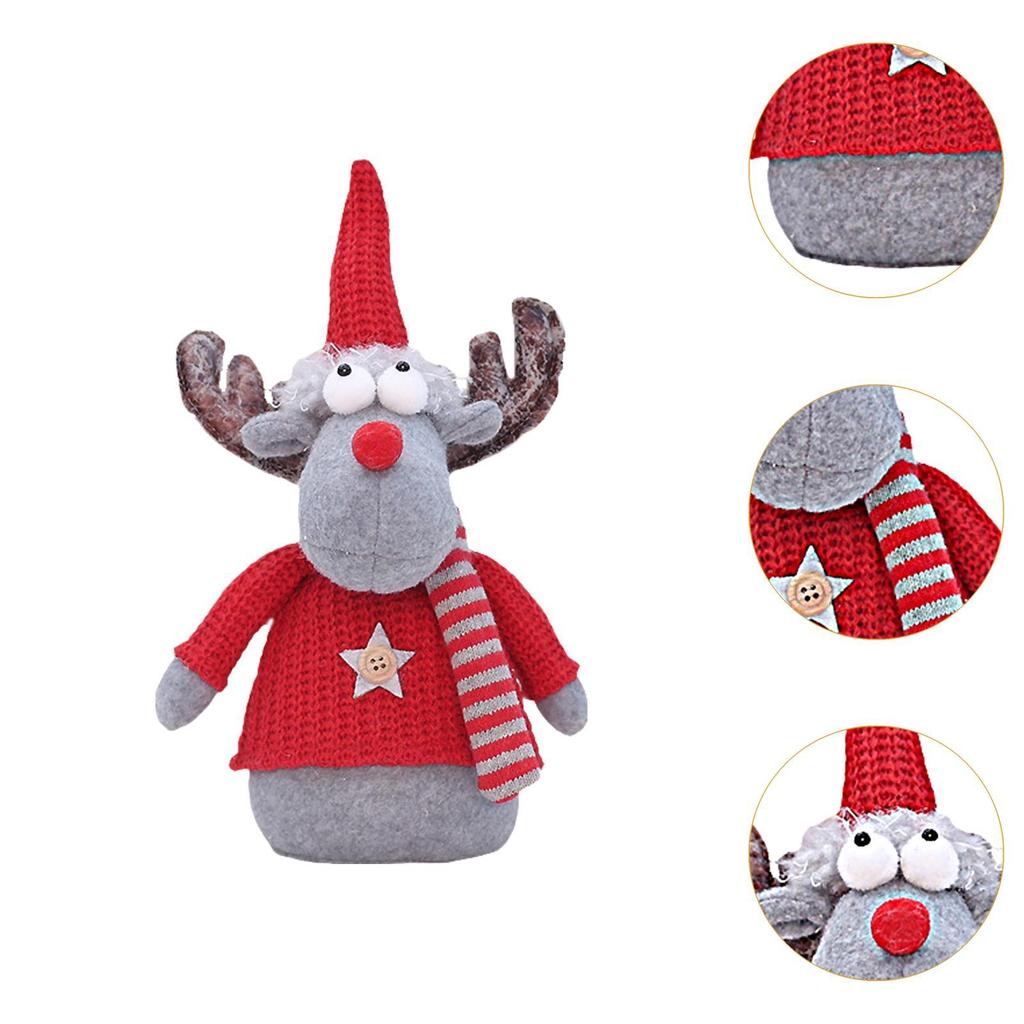 Christmas Doll Decoration Table Top Christmas Decor for Store Bedroom Window