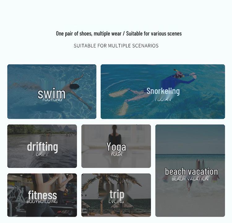 Hautfreundliche Outdoor-Trekking- & Strandschuhe: Barfuß Schwimmen, Klettern, Wandern & Waten Schuhe