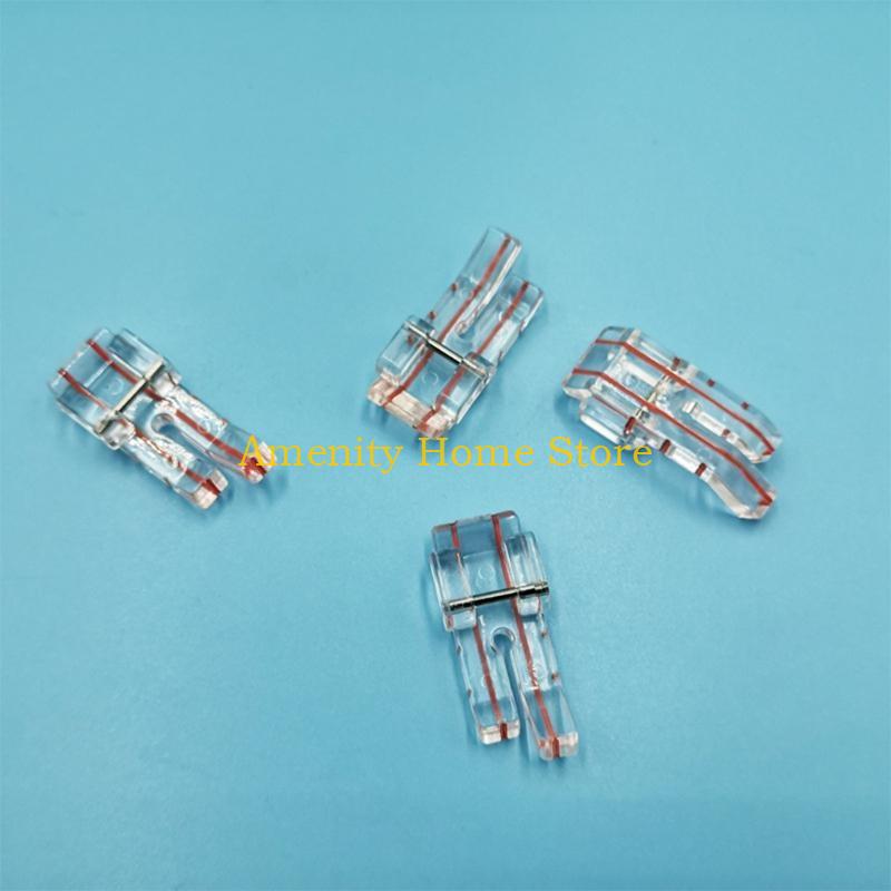 F26C Clear Presser Foot 1/4" Patchwork Sewing Machine Presser Foot Quilting
