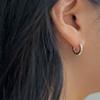 THE BORING Simple Ring Earrings