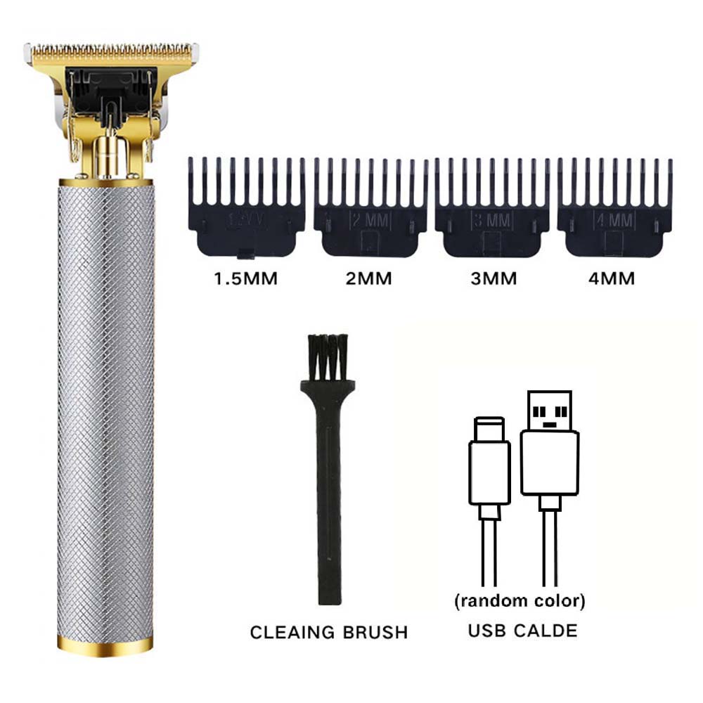 Professional Hair Clipper and Trimmer Set Men Electric Razor Shavers Beard Trimmer Rechargeable Barber Clippers Haircut Kit