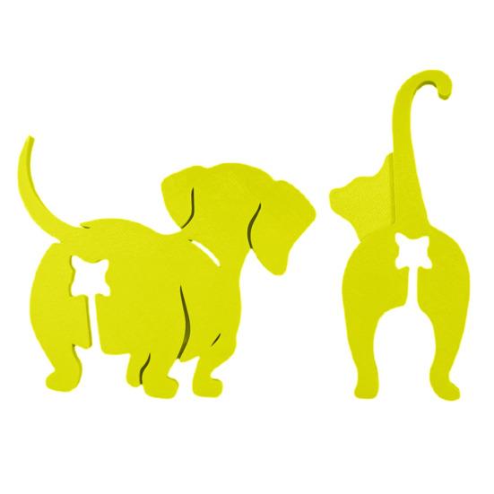 1 Pair Dog Cat Butt Sealing Clip Reusable Snack Bread Food Storage Bag Sealing Clamp Moisture-proof Freshness Keeping Bag Sealer Kitchen Gadgets