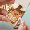 50-Sheet Cute Cartoon Guinea Pig Dress - Up Sticker Book, Adorable Guinea Pig Characters with Various Outfits, for DIY Craft