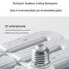 40W Energy-saving LED Grid Light Bulb for Bedroom, Living Room, Kitchen, Corridor - E27 Screw-in.