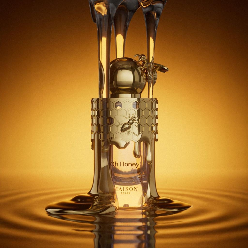 Maison Asrar Oh Honey! Eau De Parfum 100ml