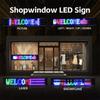 Colorful Car Devil Eyes Light Led Soft Screen DIY Car Windshield Dynamic LED Smart Phone App Control Flexible Matrix Screen