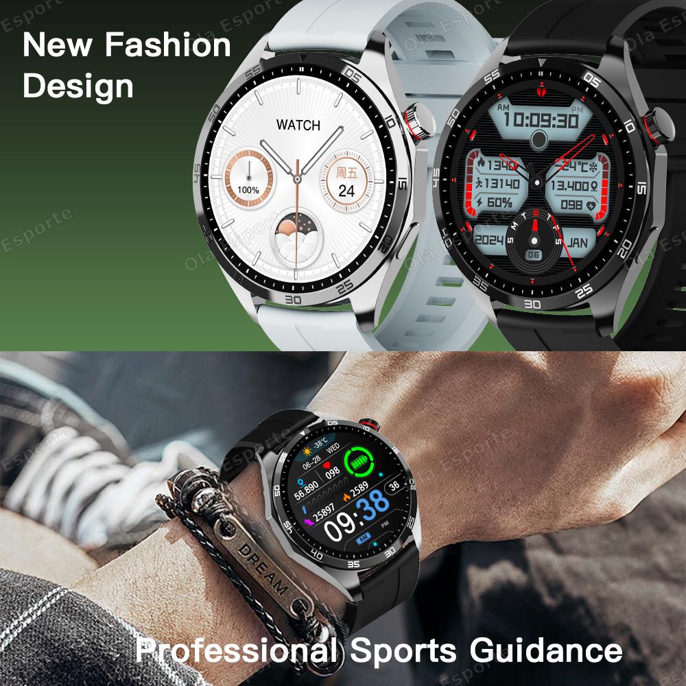 Smart Watch BT Call Health Monitoring Female Menstrual Cycle Reminder SOS GPS Sports Fitness Tracking Smartwatch Men Women