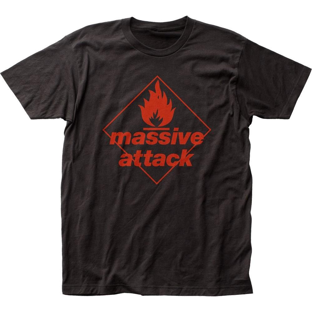 Massive Attack Blue Lines Mens T Shirt Music Classic Rock Band Tee New Black Unisex T-Shirt XXL