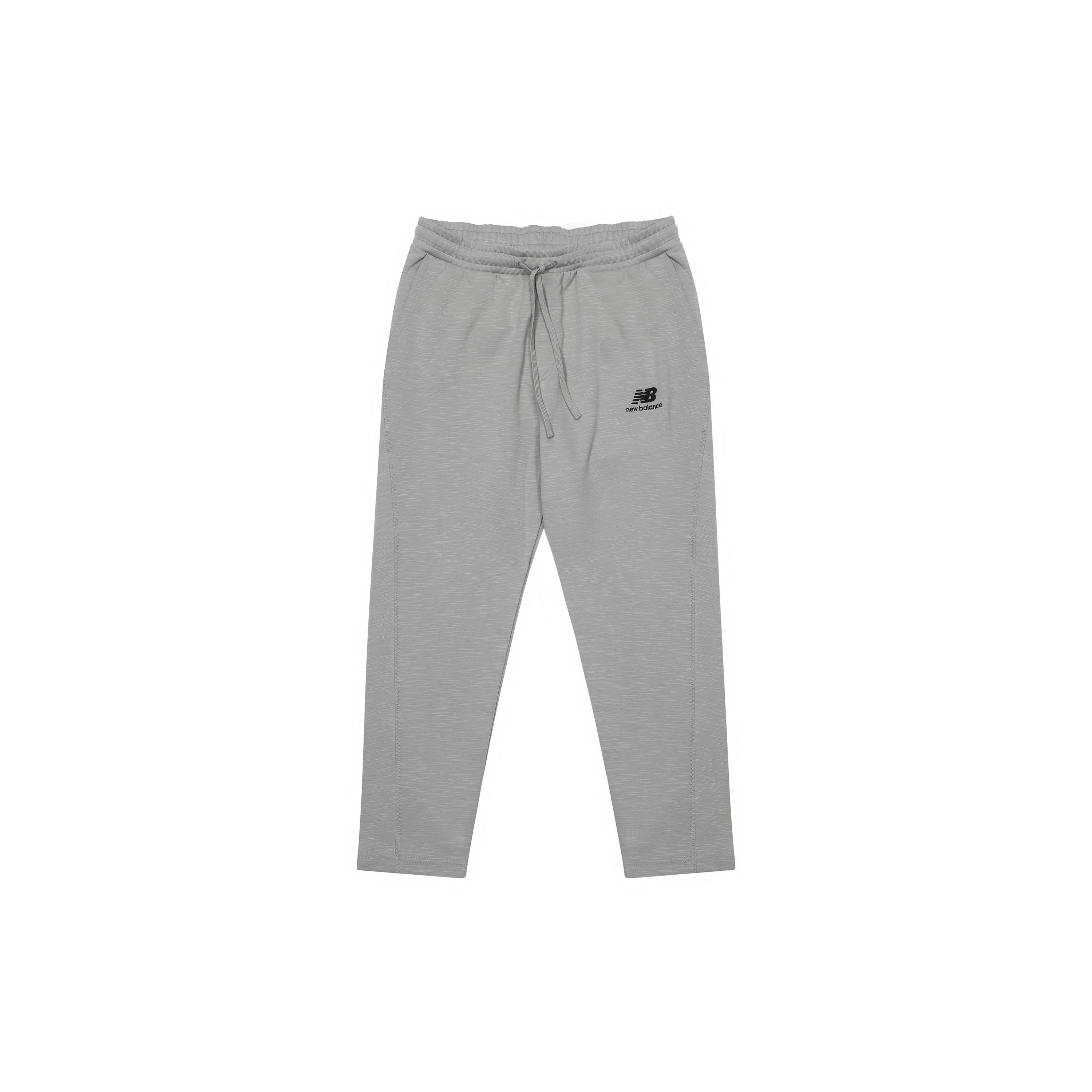 New Balance New Balance Essentials Трикотажные брюки-джоггеры Мужские Серый Умеренный Прямой крой Брюки AMP23313-NTP L