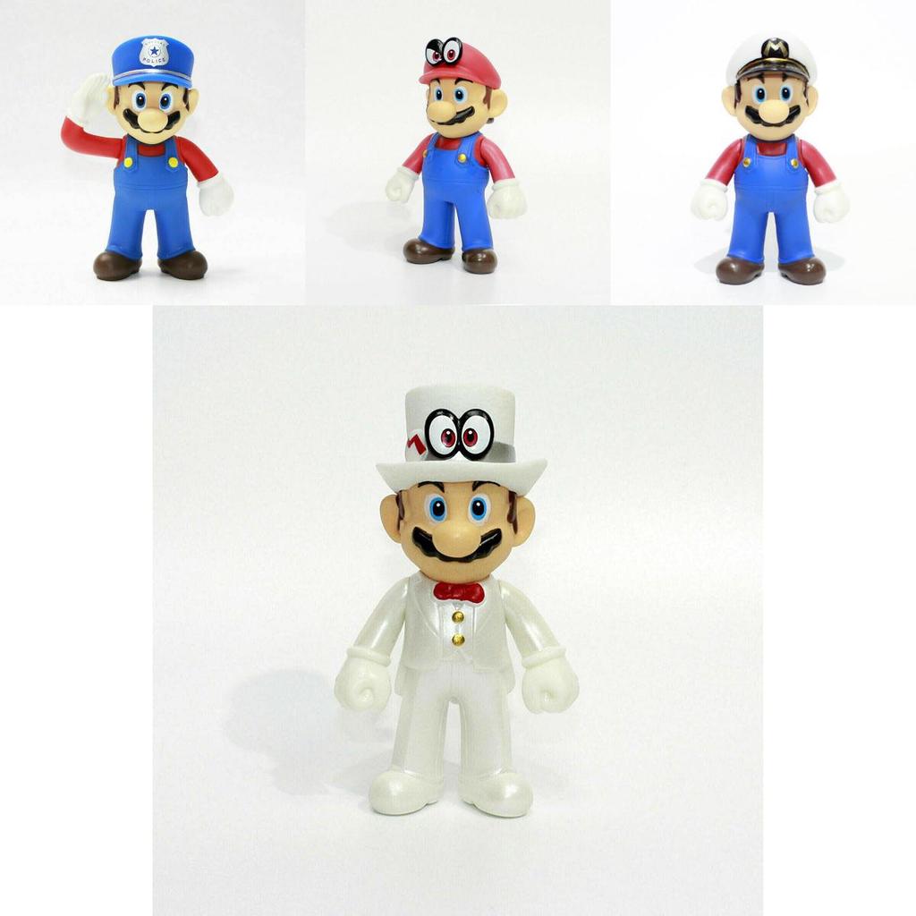 Super Mario Bros Premium Nowy. Odyssey Kolekcjonerska Plastikowa Pvc Figurka Akcji Zabawka