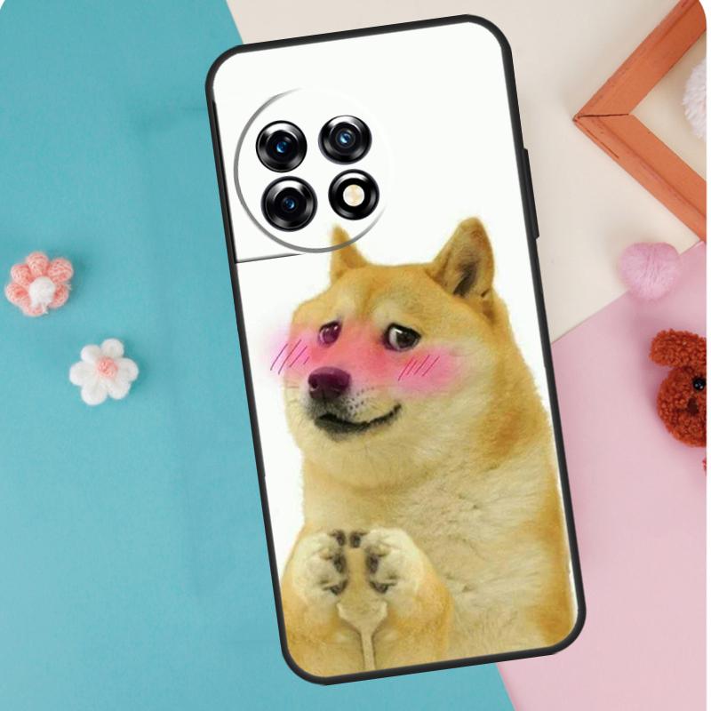 Cheems Doge Meme Funny Doggy For OnePlus 15 13 12 11 15R 13R 12R 10R 10T 13T Case For OnePlus Nord 5 CE 2 3 4 Lite N20 N30