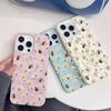 Little Flower Phone Case For IPhone 17 16 15 Plus 11 13 12 14 Pro Max 16e 17 Air Soft  Silicone Cover Shockproof Cases Coque