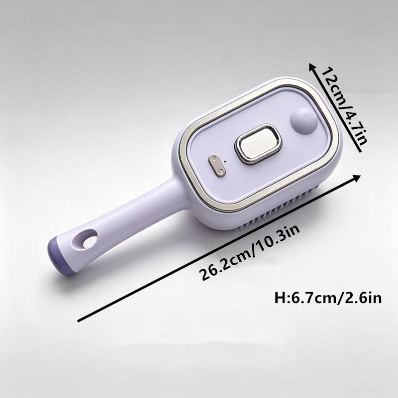 Electric Spray Massage Comb Vibration Scalp Therapy Hair Brush Gentle Non-irritating for Sensitive Scalp Daily Use