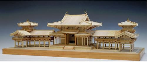 Woody Joe 1/75 Scale Byodoin Temple Phoenix Hall Wooden Model Assembly Kit (Building)
