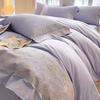 200 pieces of A-level winter flannel bedding set made of pure cotton, thickened and warm, luxurious solid color bed sheets, four piece set