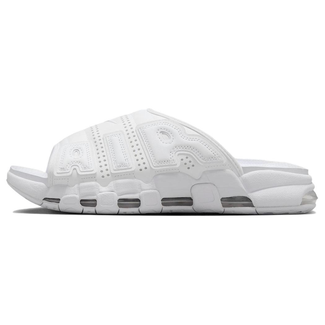 

Nike Слайды Air More Uptempo Triple White 42.5
