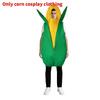 Corn Costumes Vegetable Cosplay Party For Halloween Stage Performance Dress Up