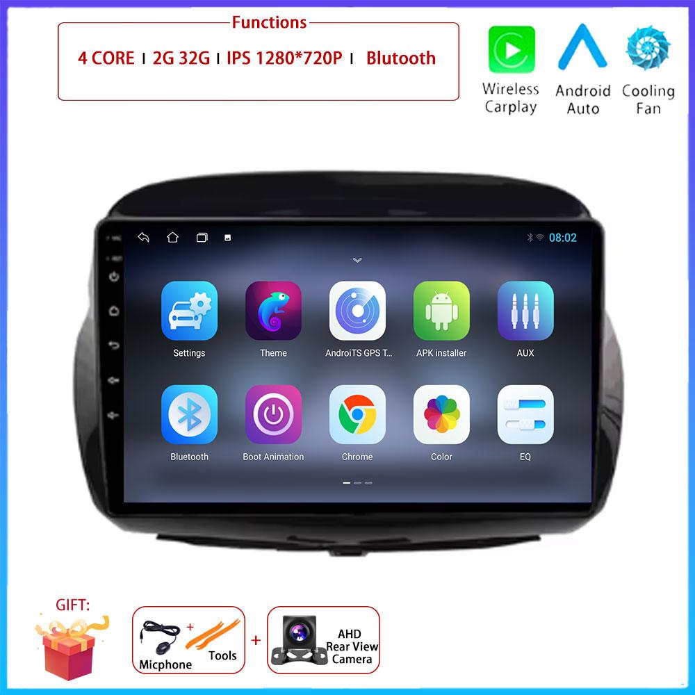 9" 4G Android OS For Honda FR-V EDIX 2004 2005 - 2009 Car Radio Stereo Multimedia Video GPS Navigation Player QLED screen BT 5.0